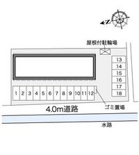レオパレスシュウⅠ 駐車場
