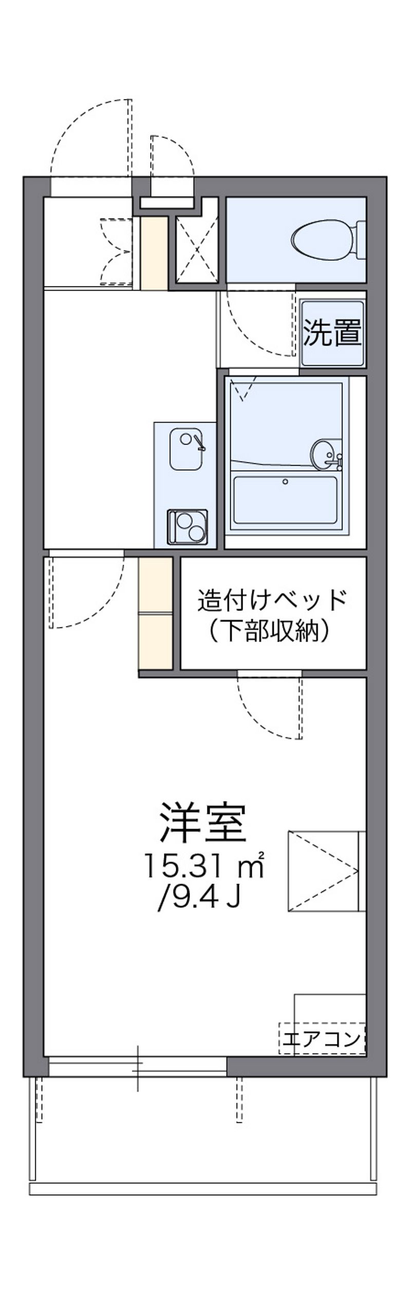 レオパレスＶＥＧＡ 間取図