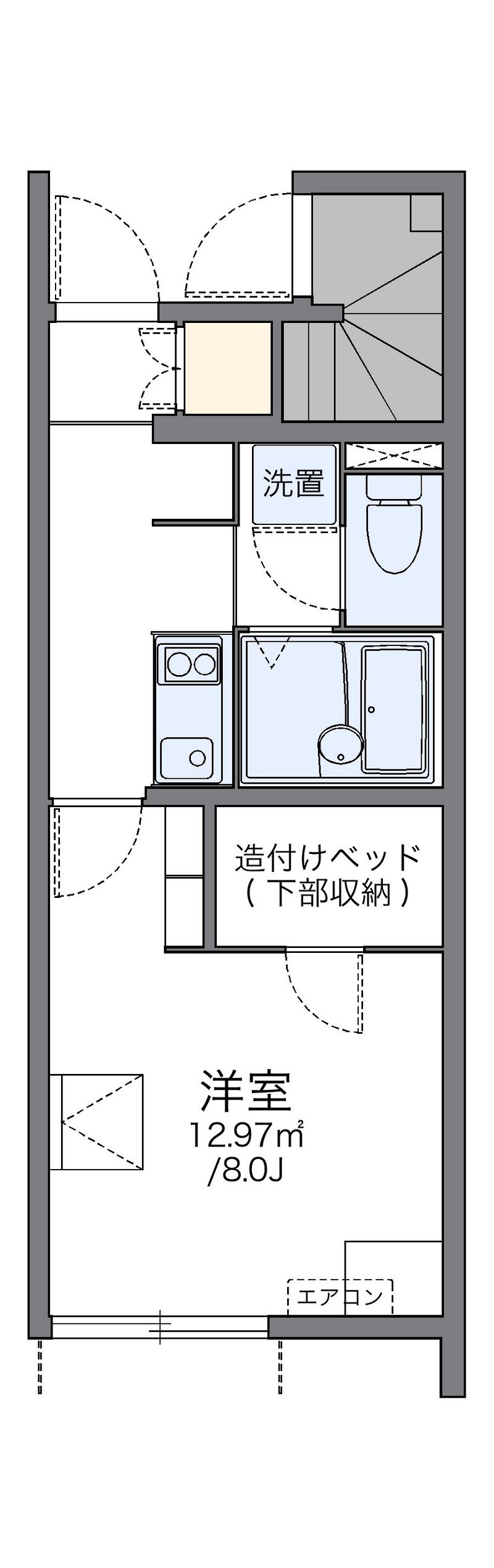 レオネクストウェルトップⅡ 間取図