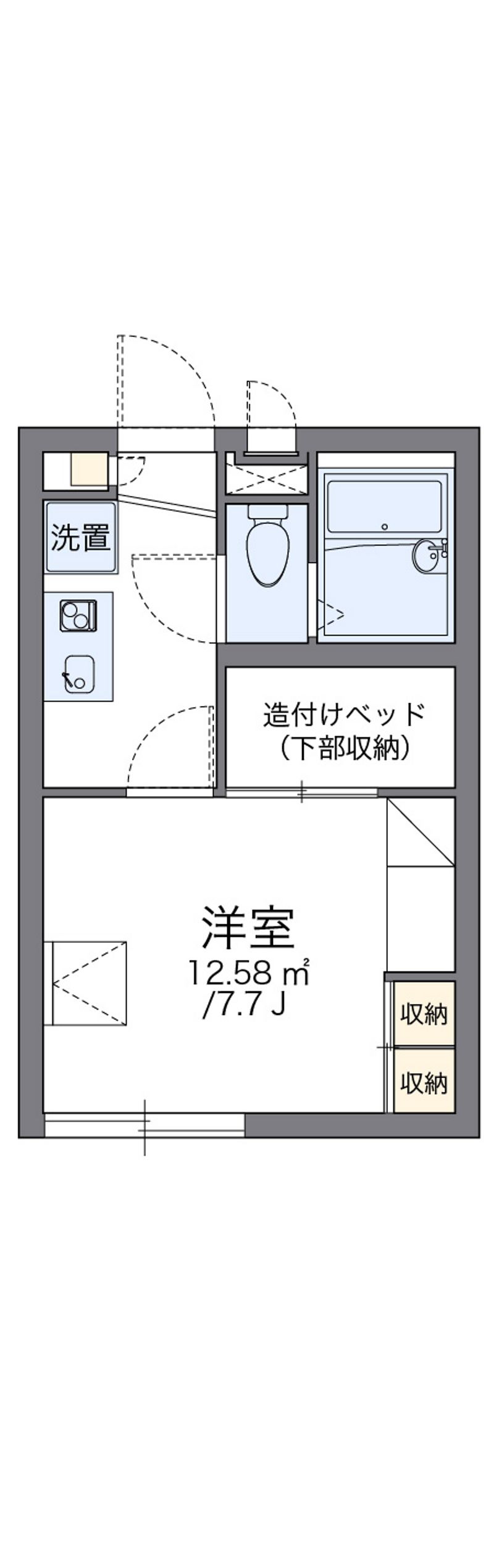 レオパレスＤｅｙｅｓ　山ノ下 間取図