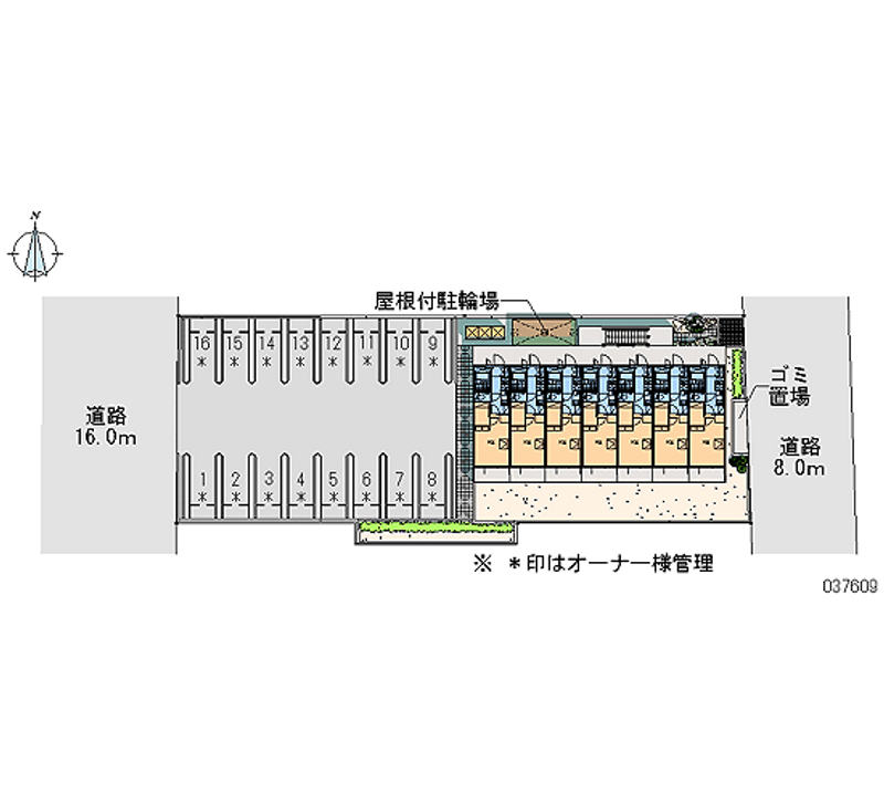 レオパレスイターナル原 区画図