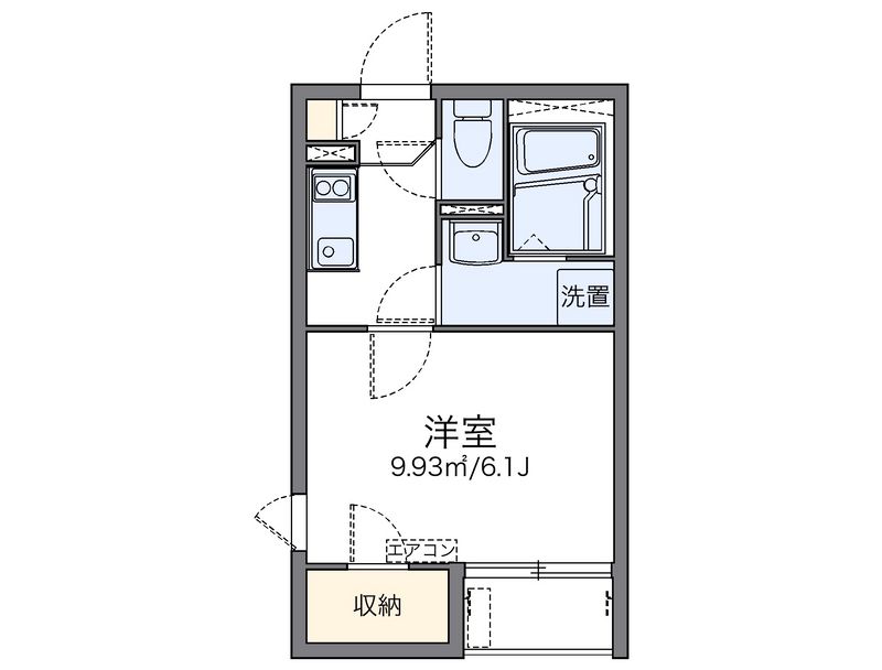 レオネクストコヅチⅤ 間取図