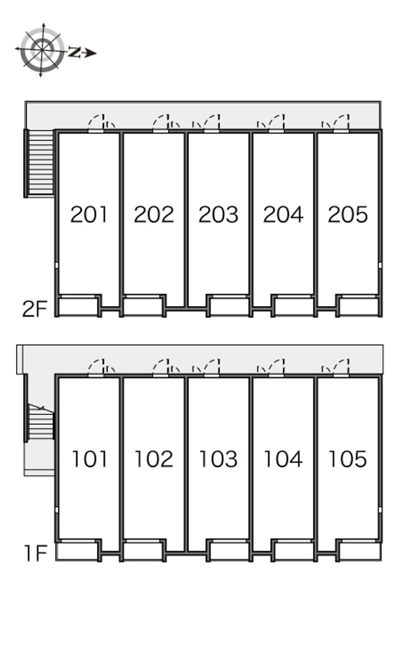 ミランダＳｏｕｔｈ　ＶｉｅｗⅡ 間取配置図