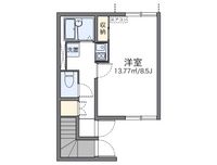 レオネクストピュアよびつぎⅡ 間取り図