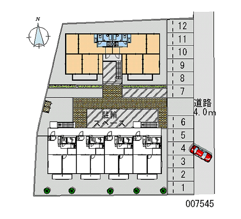 07545月租停车场