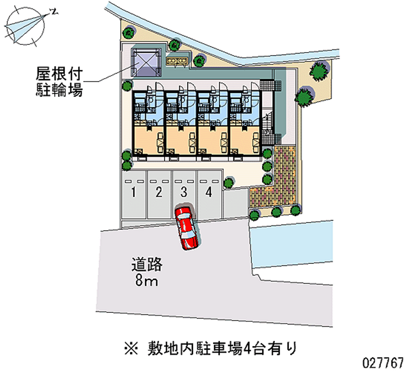 レオパレスＥｐｉ　ｄ　Ｏｒ 区画図