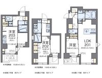 ＬＯＶＩＥ銀座東 間取り図