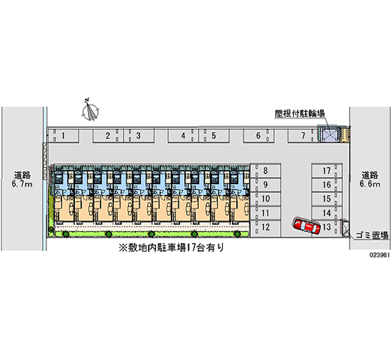 23981月租停車場