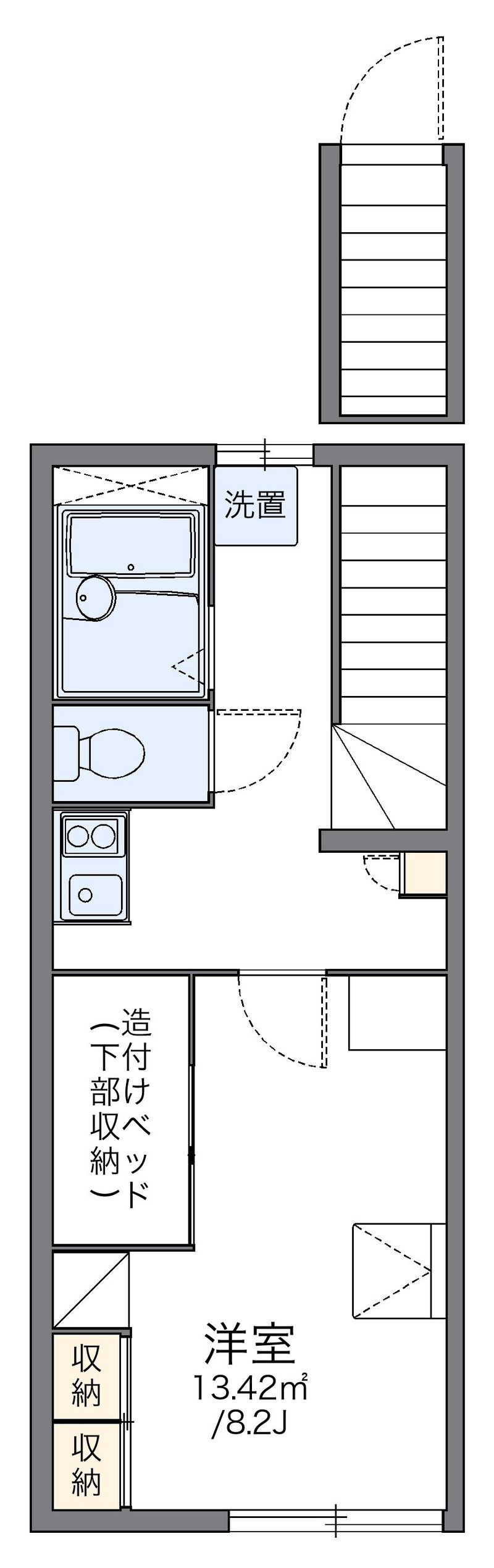 レオパレスＴＯＰＡＺ 間取図