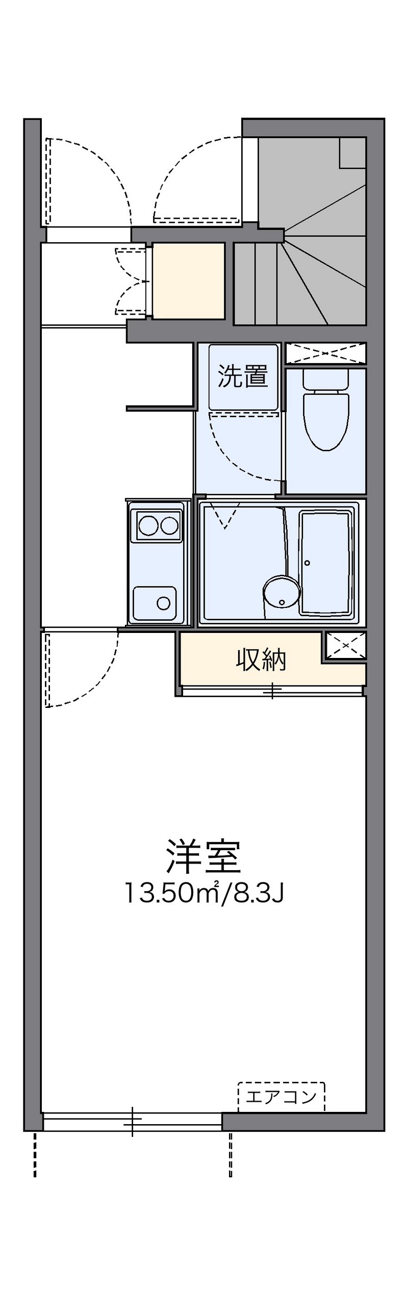 レオネクストクレーネー 間取図
