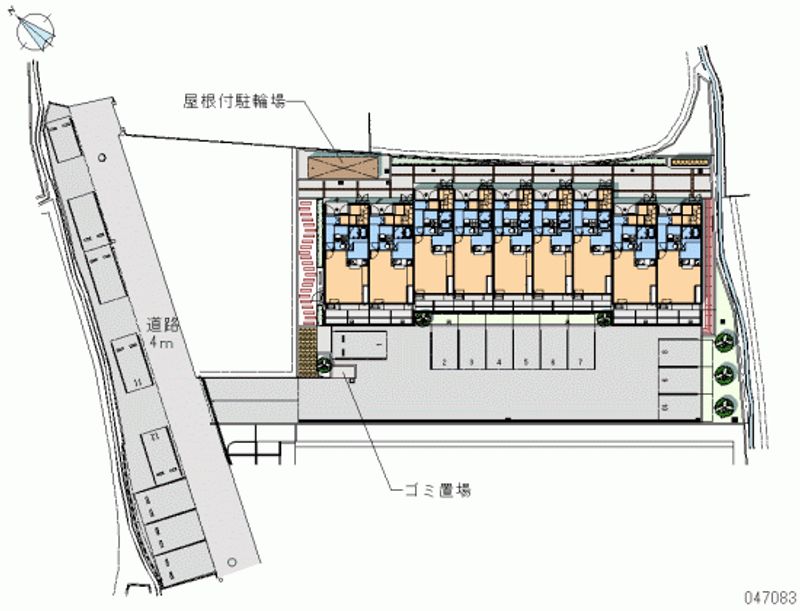 47083月租停車場