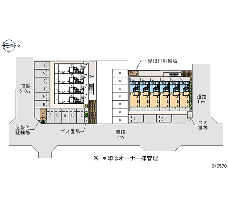 40578月租停车场