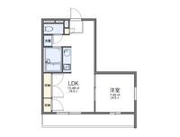 レオパレス西吉田ハイツ 間取り図