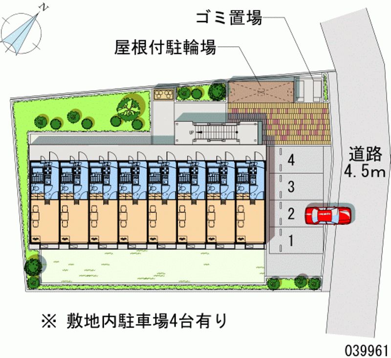 レオパレス小柳町Ⅲ 月極駐車場