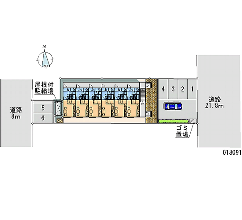 18091 Monthly parking lot