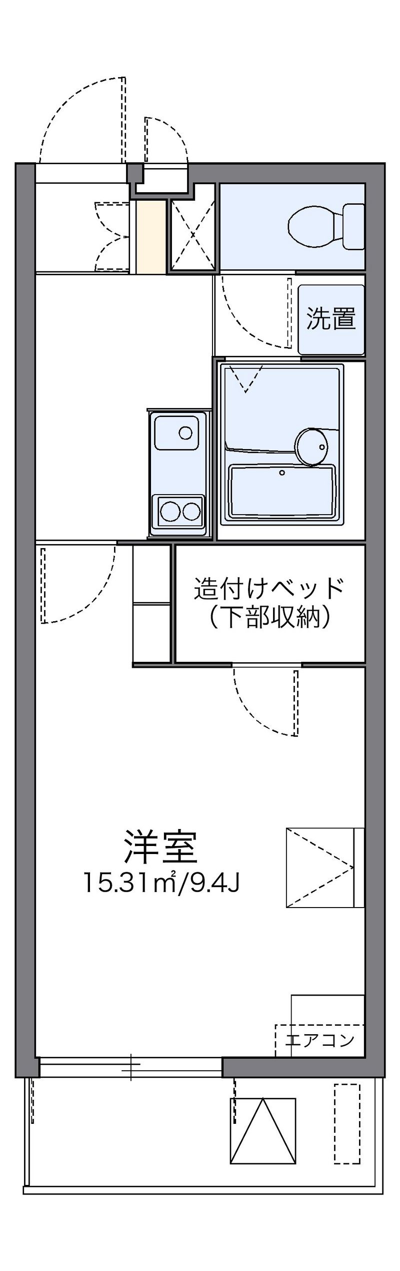 leopalace East Village 2 户型图