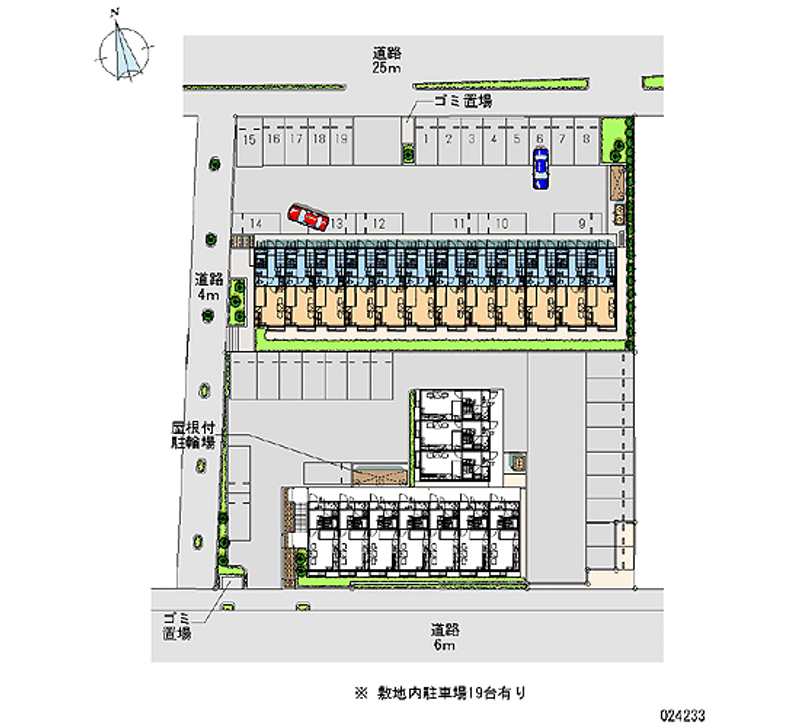 24233月租停车场