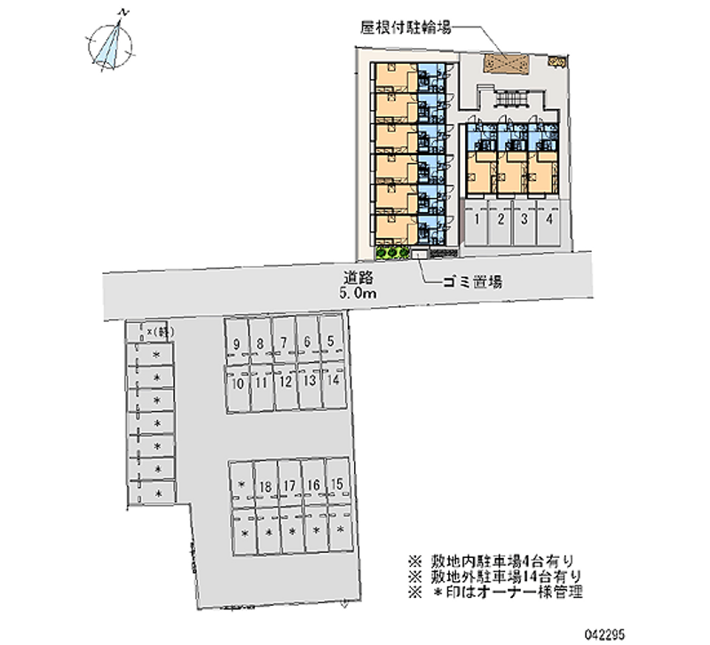 42295 Monthly parking lot