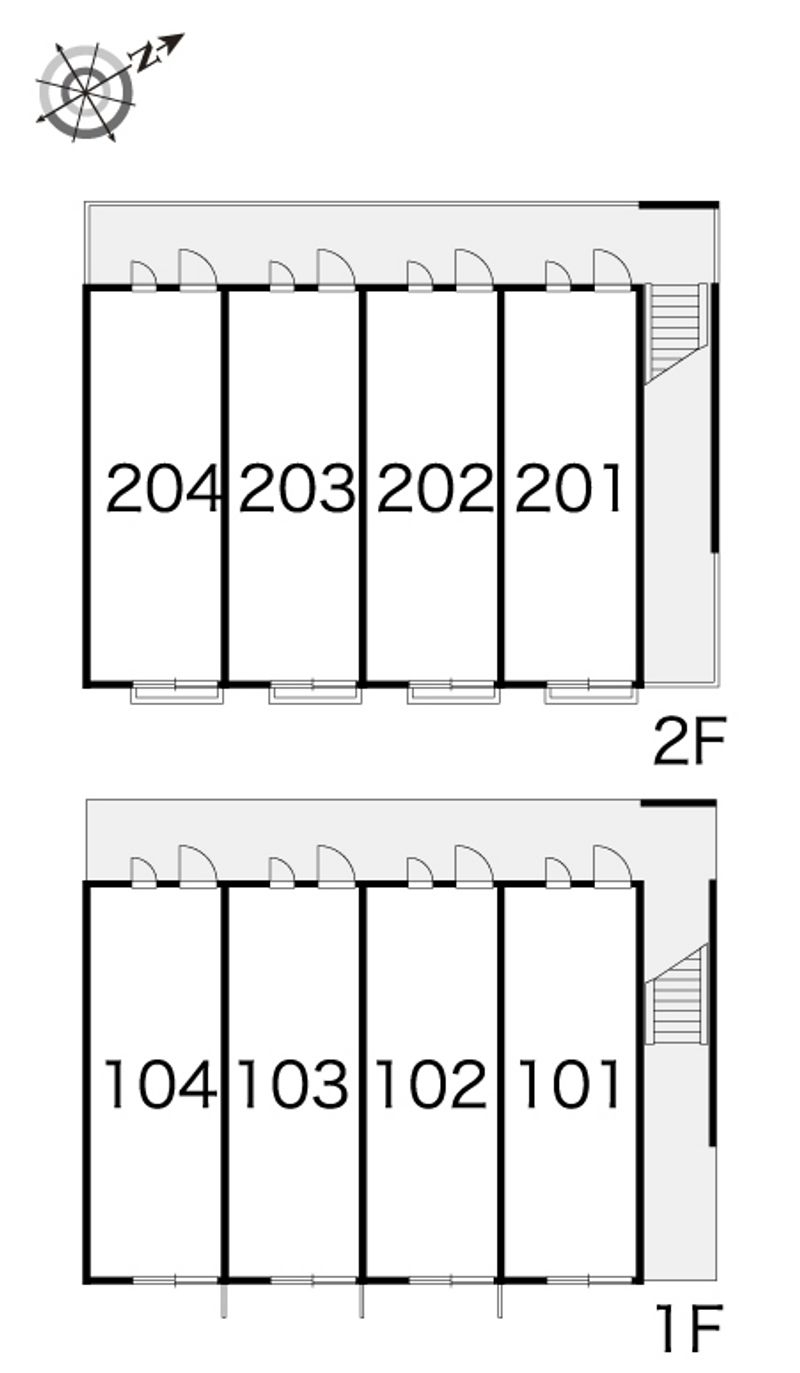 leopalace Border House Koromo Floor plan layout diagram