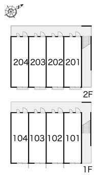 leopalace Border House Koromo Floor plan layout diagram