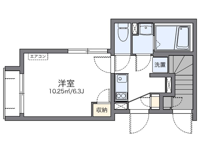 レオネクストヴィラージュ鷺宮 間取り
