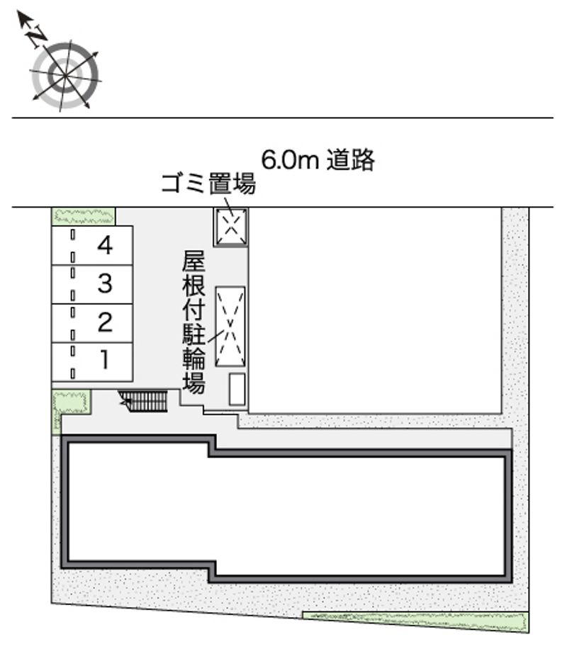 レオネクストメゾンボナール 配置図