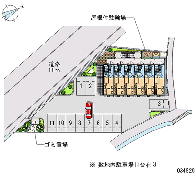 レオパレス琉怜 月極駐車場