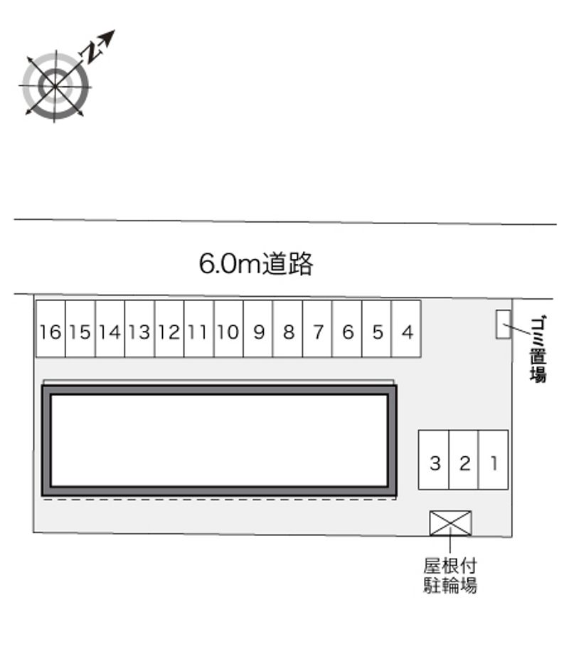 レオパレスリラ　クレール 配置図