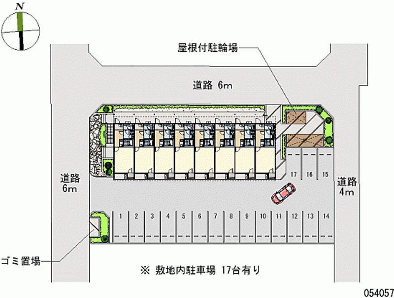 レオネクストコンフォール 月極駐車場