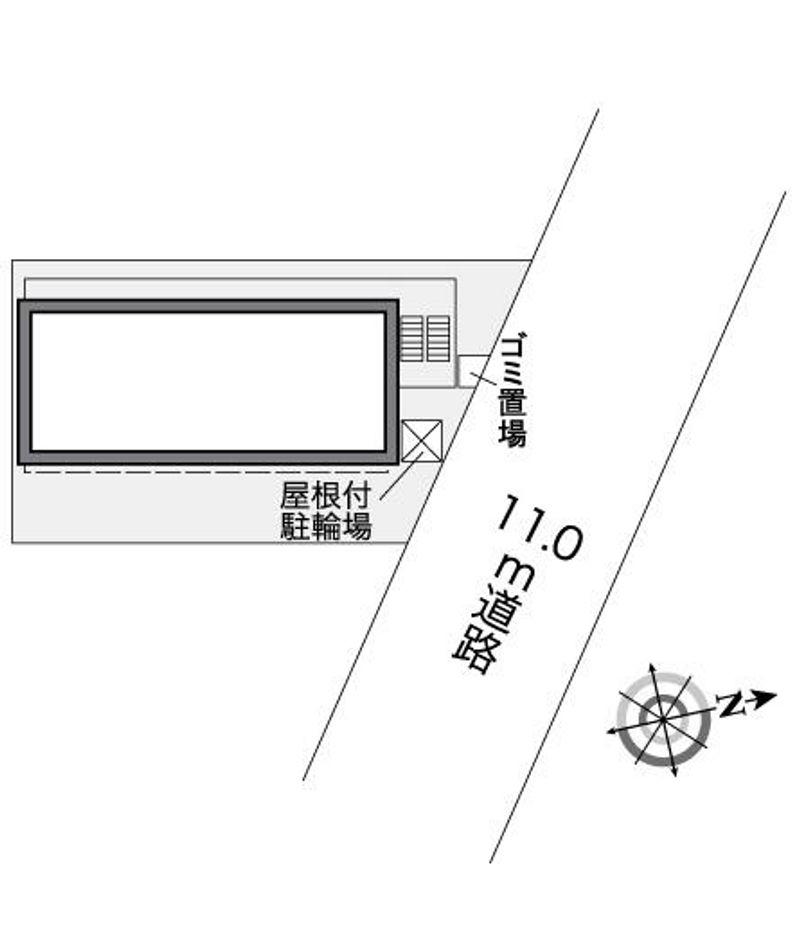 レオパレスルミエール 配置図