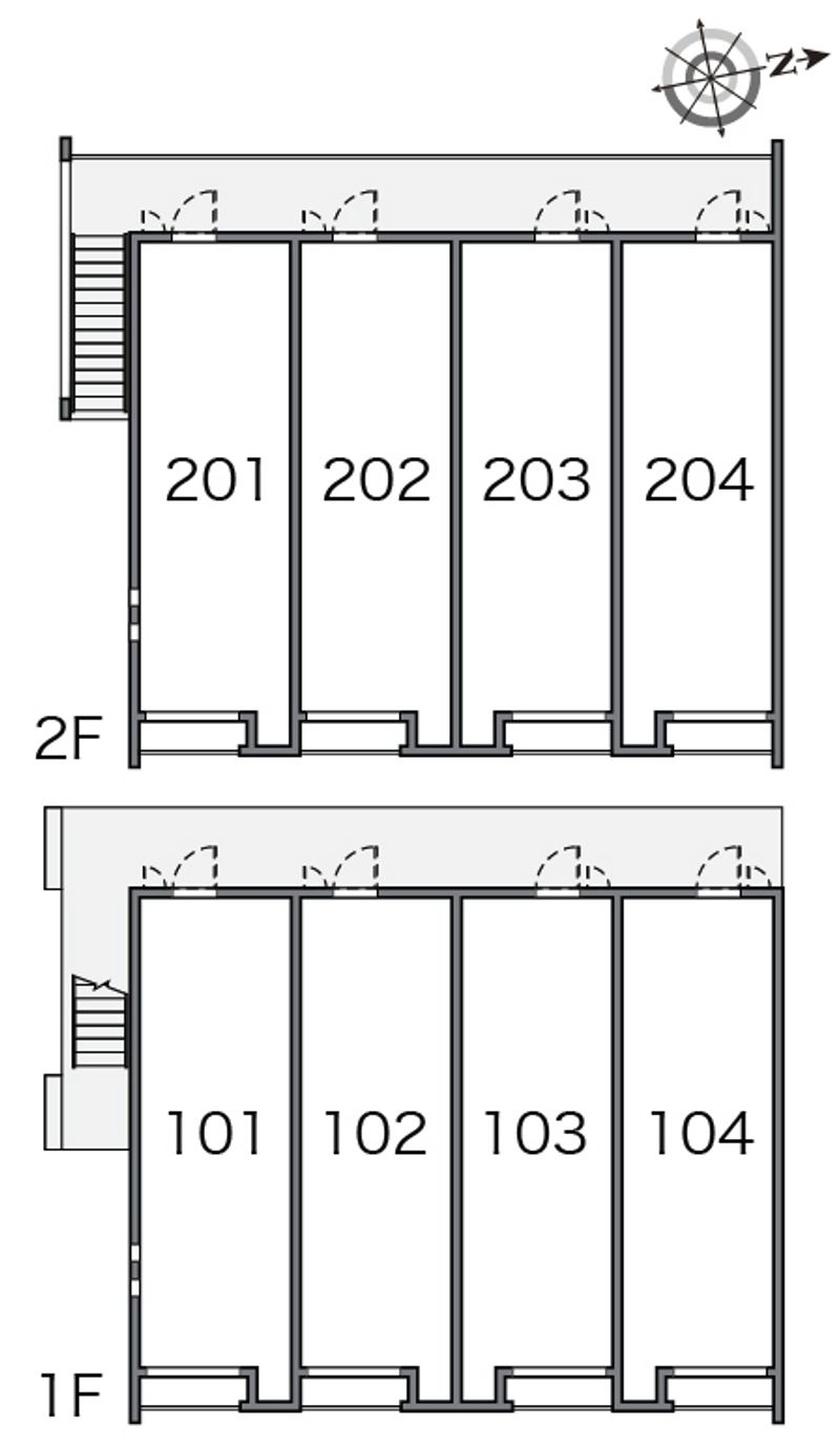 クレイノＣｈａｒｉｓｓｅ 間取配置図