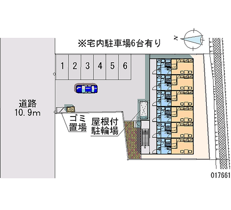 17661月租停车场