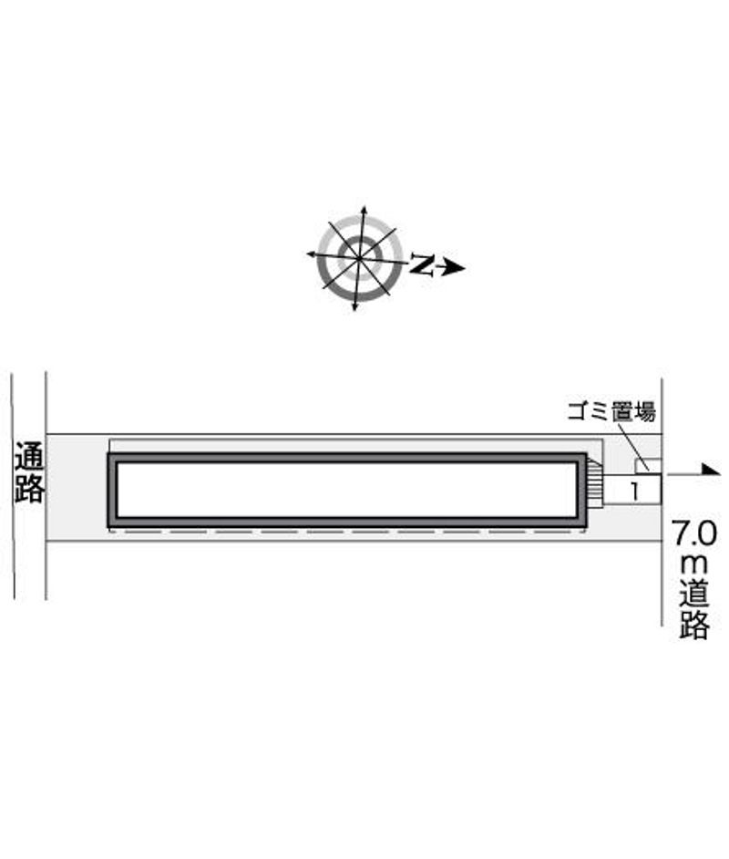 レオパレスベーレンアウスレーゼ 配置図