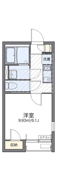 レオネクスト清明山 間取り図