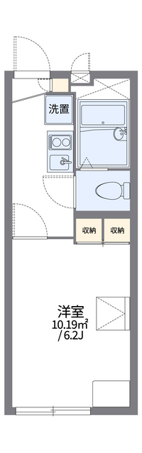 レオパレス清山 間取り図