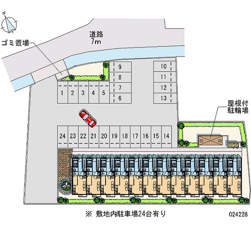 24228月租停車場