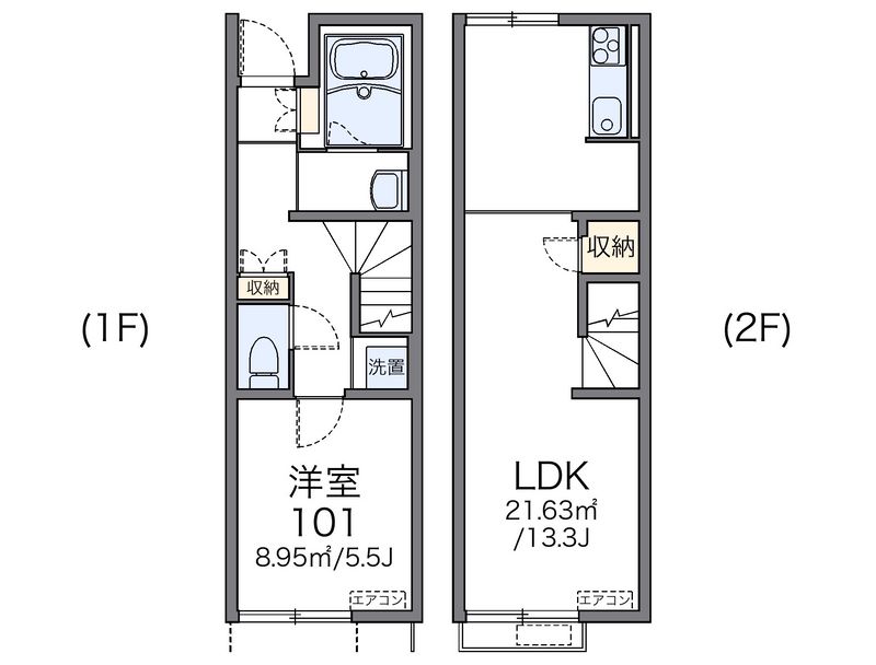 レオネクストＫｏｕｙａ 間取図