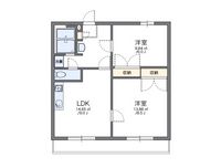 レオパレス宮田第２ 間取り図