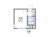 レオパレス落合 間取り図