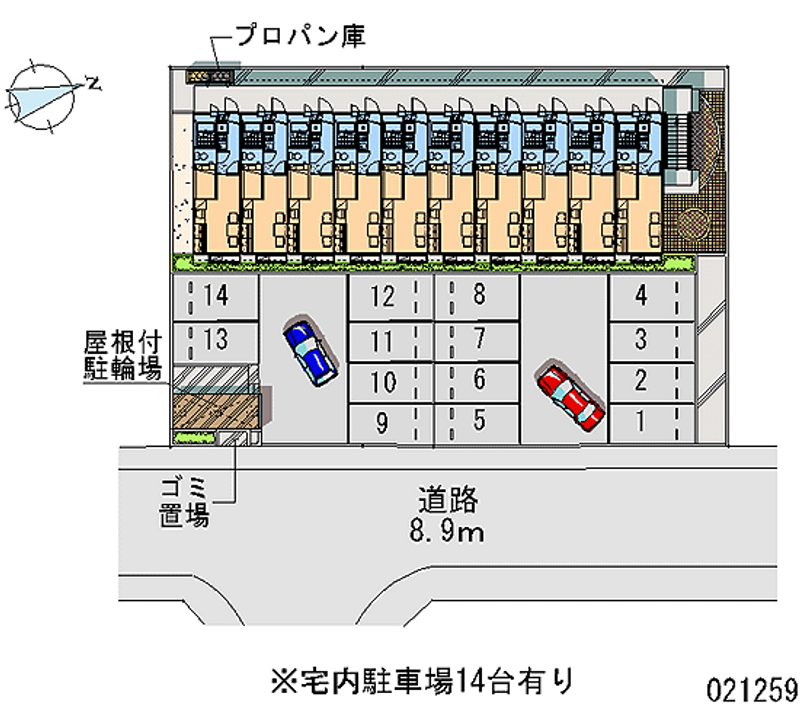 21259月租停車場