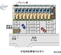 21259月租停车场