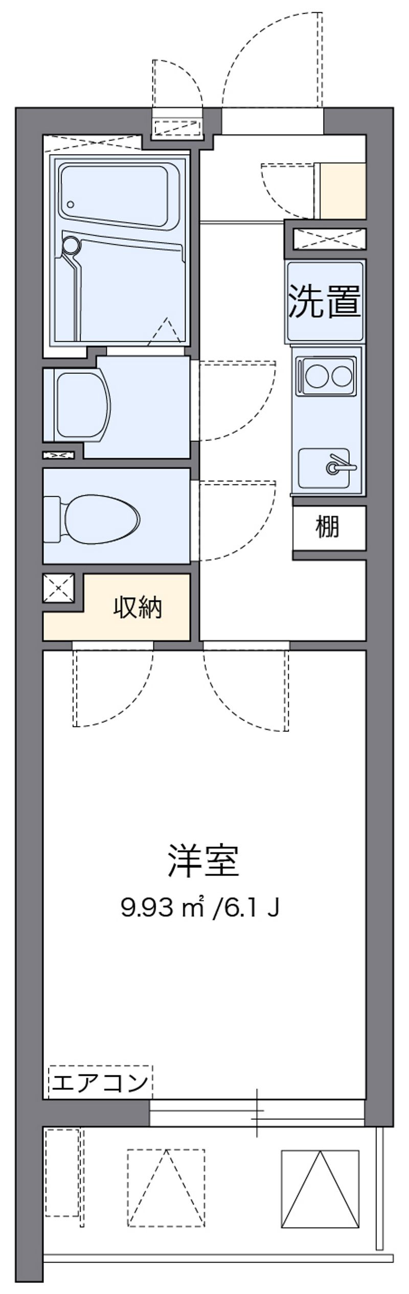 クレイノ西川口 間取図