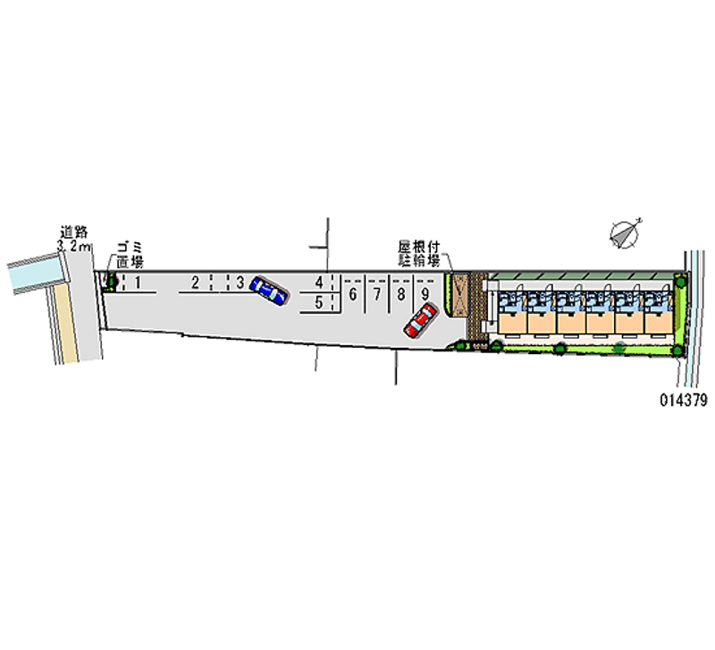 14379 Monthly parking lot