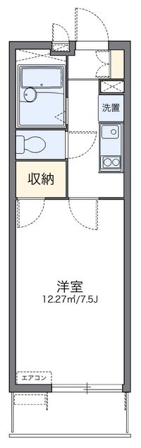 レオパレスシエレ　バウム 間取り図