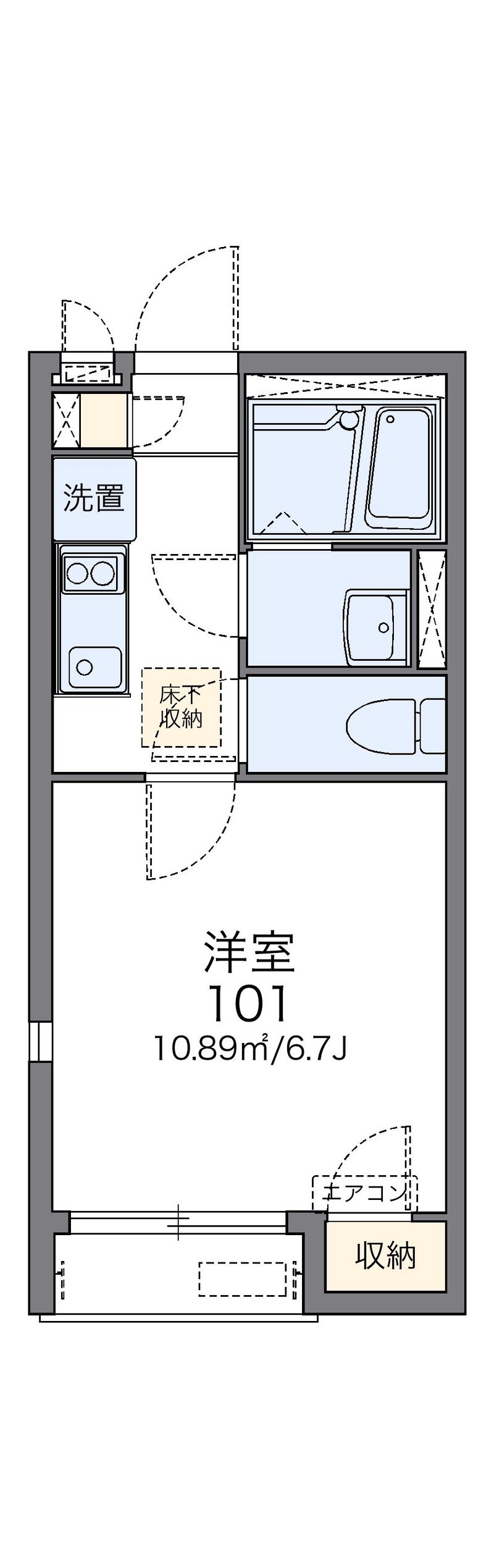 レオネクストハピネス 間取図