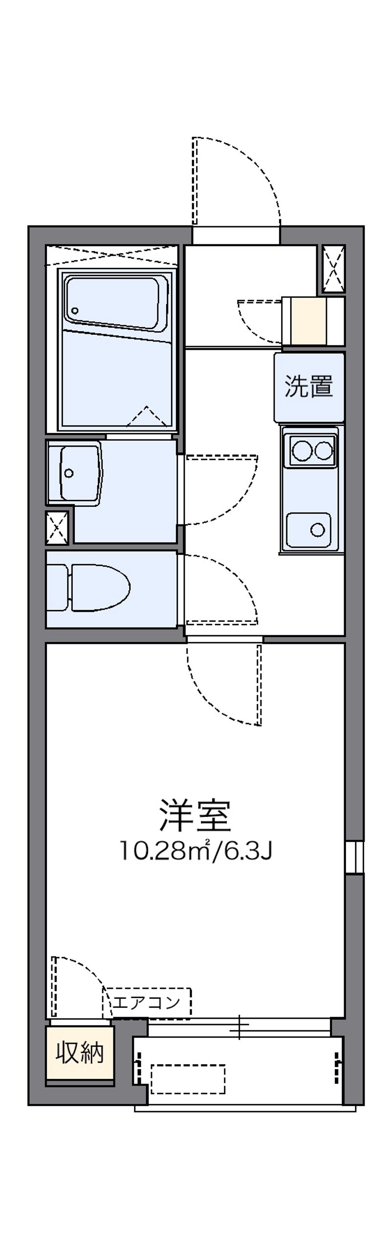 レオネクスト狭山ケ丘 間取図