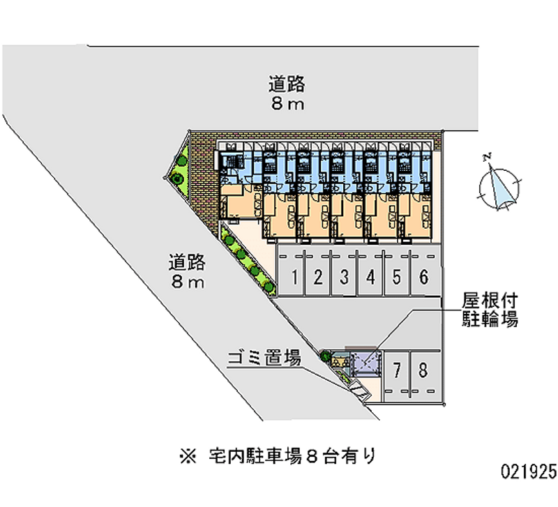 レオパレス沙羅 月極駐車場