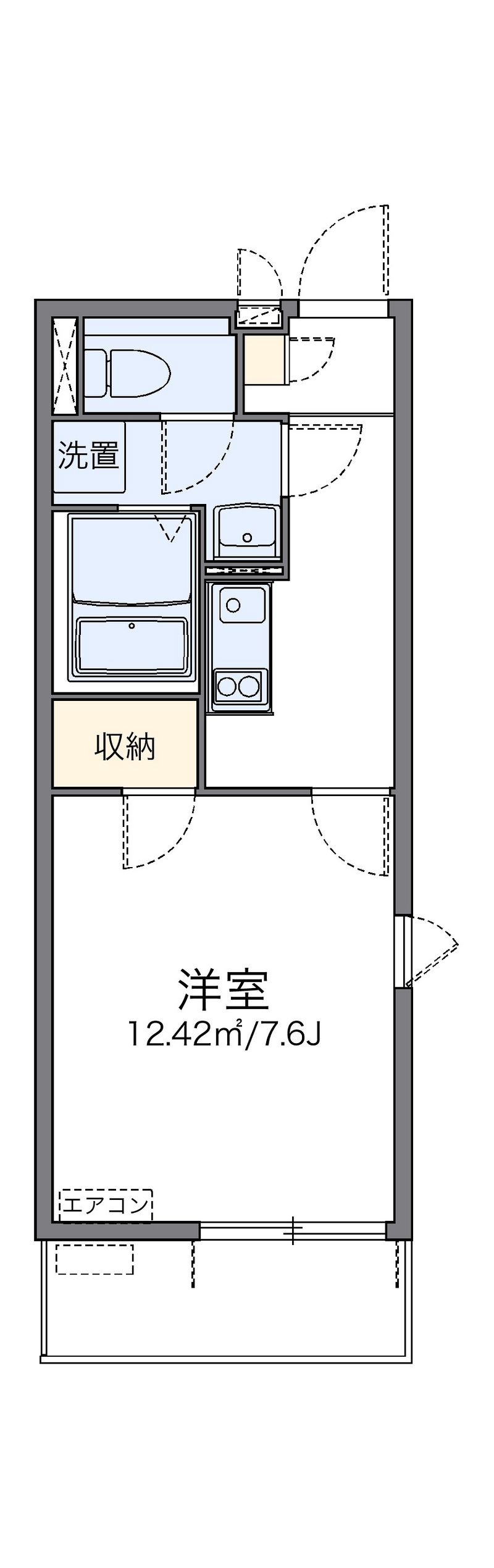 レオネクスト見沼　コヅチ 間取図