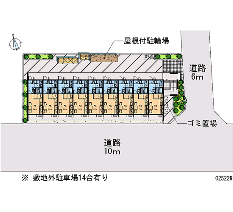 25229 Monthly parking lot