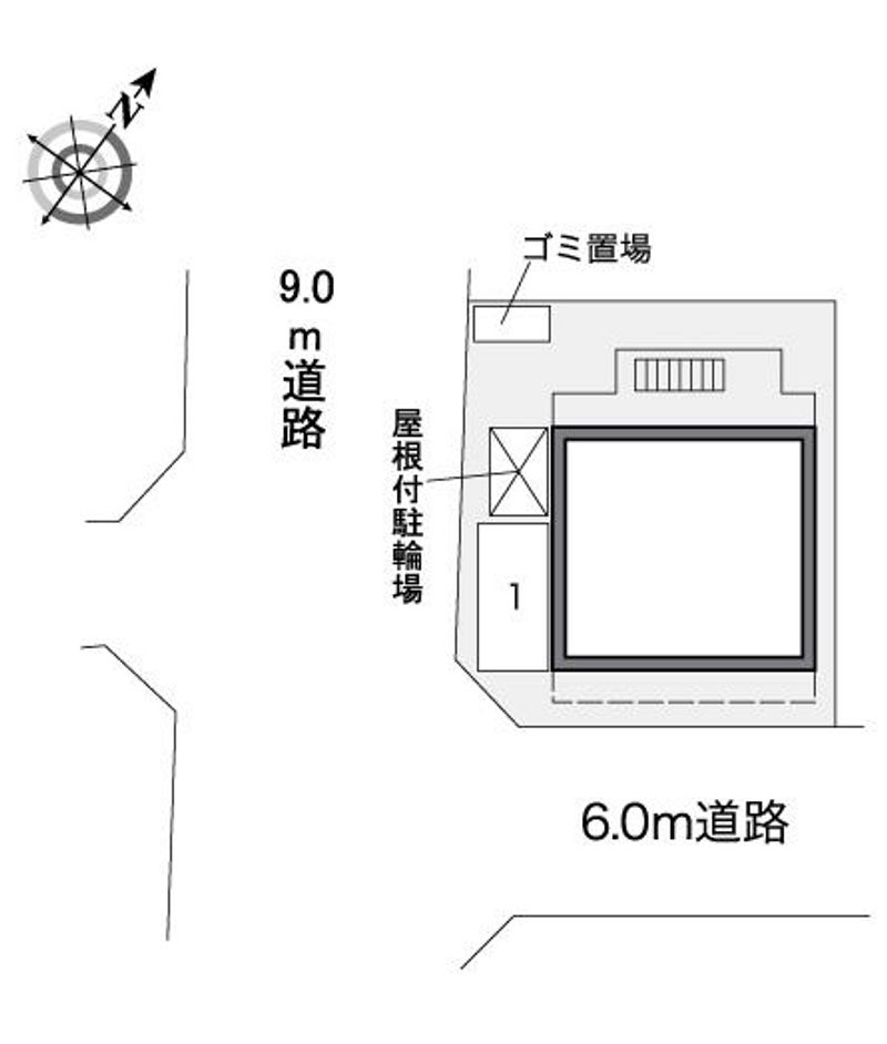 レオパレスアリーナレジデンス 配置図